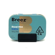 BREEZ: ROYAL MINT TINS (INDICA, 100 MG THC)