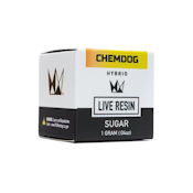 CHEMDOG LIVE RESIN SUGAR 1G - WEST COAST CURE