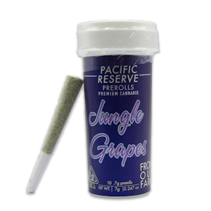 PACIFIC RESERVE - Jungle Grapes 7g Pre-rolls 10pk - Pacific Reserve