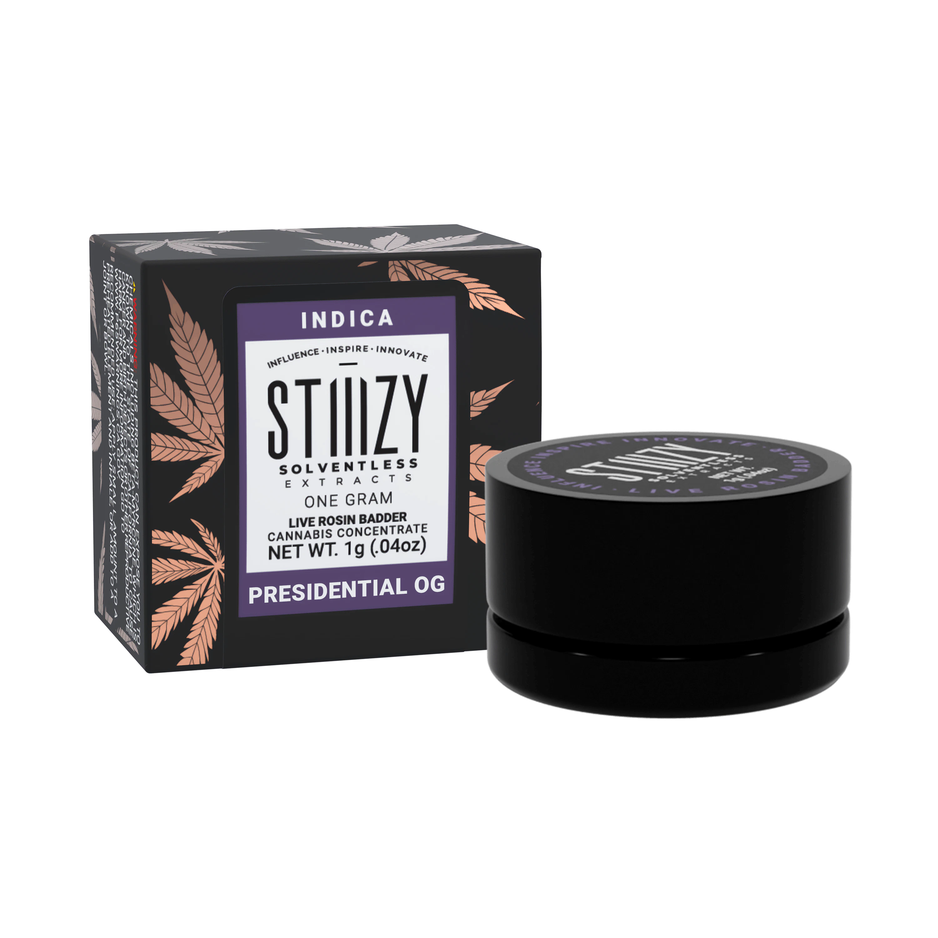 STIIIZY - PRESIDENTIAL OG - Live Rosin Badder - 1g Main Image