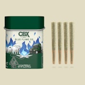 CBX Blue Flame OG .5g Pre-Roll Tin 4PK Indica