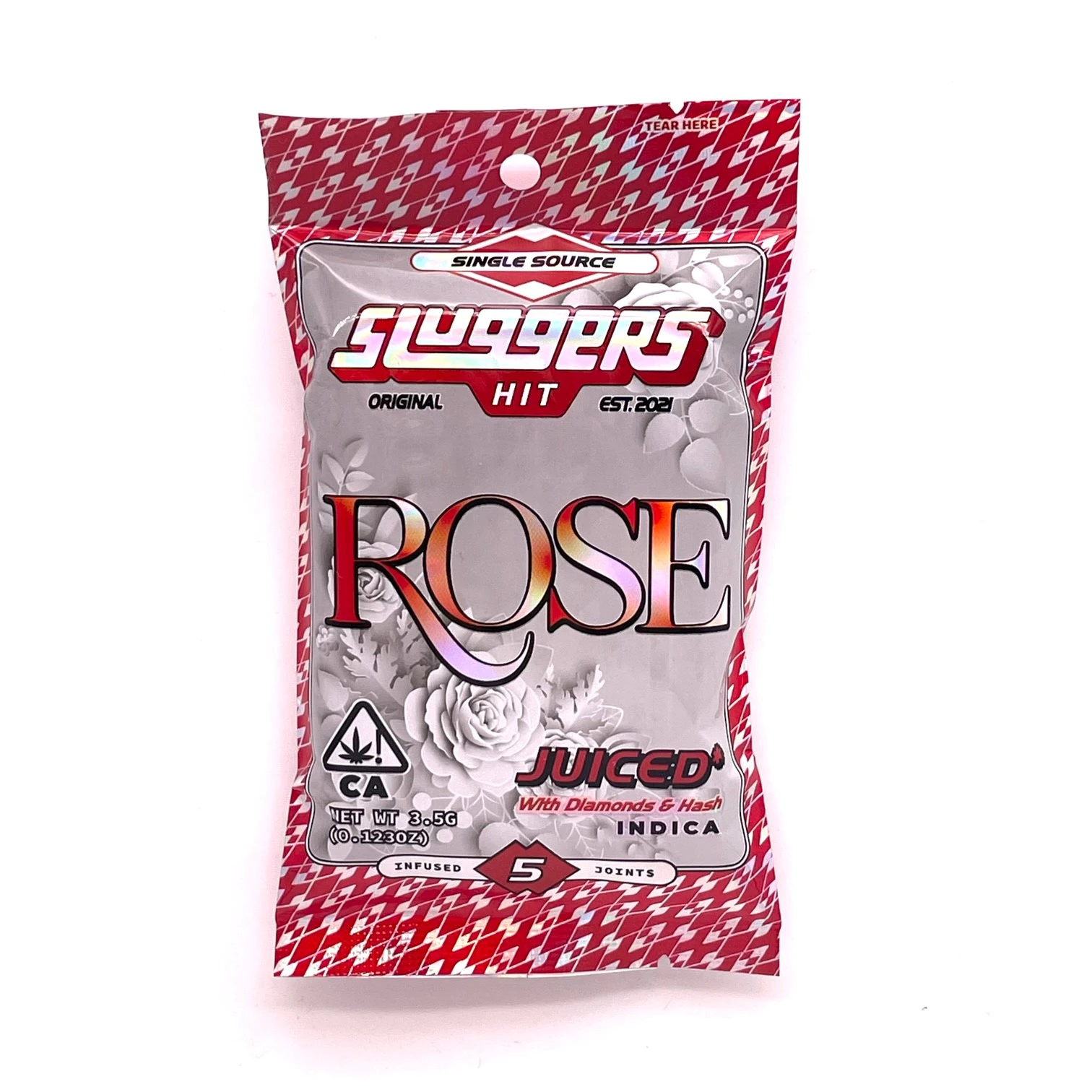 Sluggers Hit - ROSE INFUSED 0.7G (5PK) - SLUGGERS Main Image