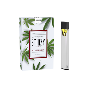 STIIIZY - Stiiizy Battery Pearl White Starter Kit 