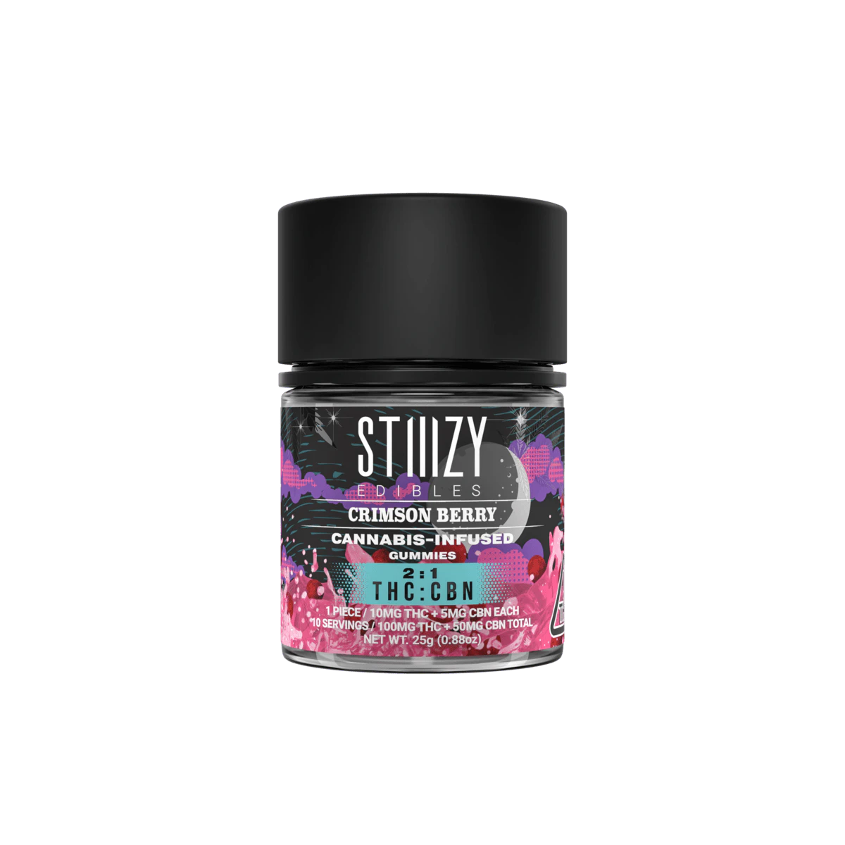 STIIIZY - STIIIZY CRIMSON BERRY - Gummies 2:1 THC:CBN Edibles Main Image