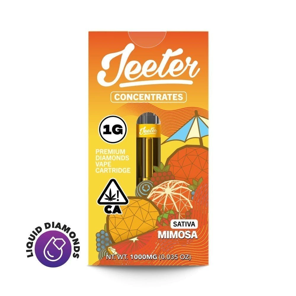 Jeeter - Jeeter Concentrates Diamonds 1g Vape Cartridge - Mimosa Main Image