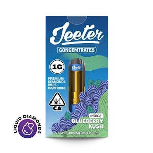 JEETER - Jeeter Juice - 1g Liquid Diamonds Cart - Blueberry Kush 