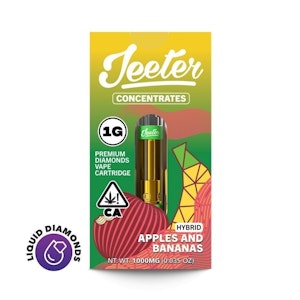 JEETER - Jeeter Apples And Bananas (H) Diamond Cart 1g