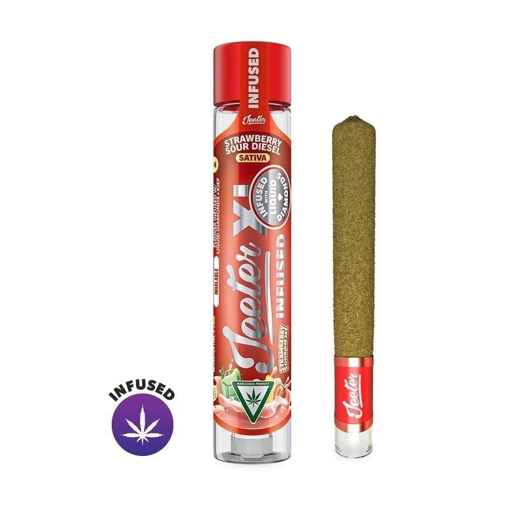 Strawberry Sour Diesel XL Infused 2g - Infused Preroll