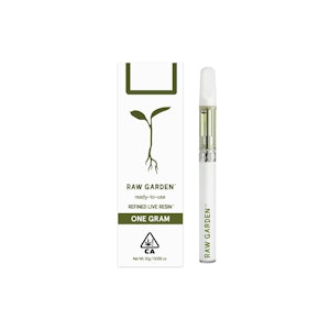 RAW GARDEN - Raw Garden - RTU - Peruvian Passion 1g Vape Disposable Cartridge