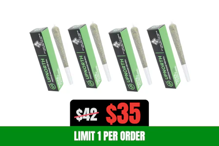 UpNorth - 17% off 4g UpNorth Pre-Roll Bundle
