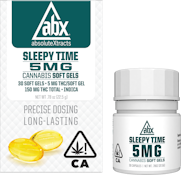 Sleepy Time Soft Gels - Indica - (30 x 5mg) 150mg [ABX / AbsoluteXtracts]