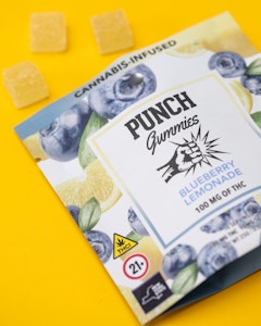Punch Gummies - Punch Gummies - Blueberry Lemonade - 100mg