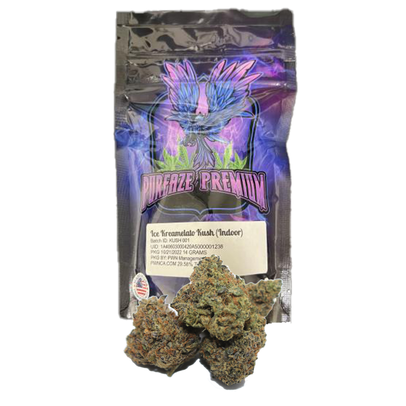 Purfaze Premium (P) Ice Kreamelato Kush (Indoor) 14g Purfaze