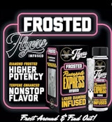 [Claybourne Co.] Frosted Infused Preroll 2 pack - 1g - Pineapple Express (H) 