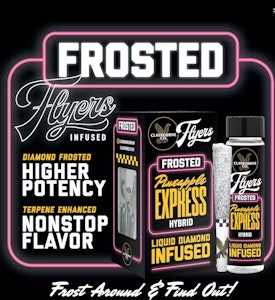 CLAYBOURNE CO. - [Claybourne Co.] Frosted Infused Preroll 5 Pack - 2.5g - Pineapple Express (H)