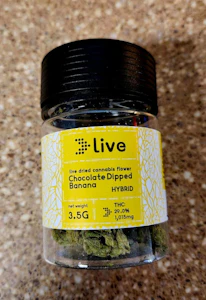 Live - LIVE - Chocolate Dipped Banana - 3.5G - Hybrid - Flower