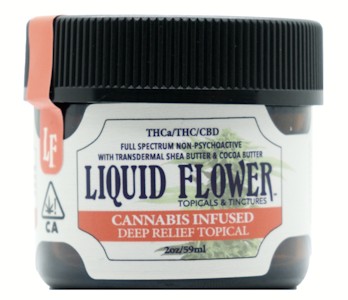 Liquid Flower - Deep Relief Topical 2oz - Liquid Flower
