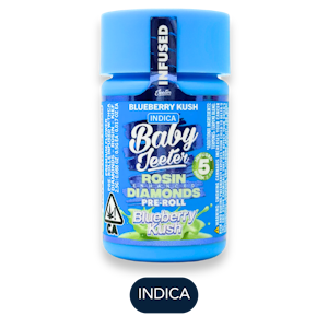 JEETER - Jeeter - Rosin Baby Jeeters - Blueberry Kush - Infused Preroll Pack - 5pk - 2.5g