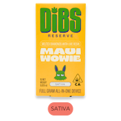 DIBS Reserve - Diamonds/Live Resin - Maui Wowie - RTU - 1.0g