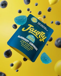 JAUNTY - Jaunty | Edible | Gummy - Blueberry Lemonade | 100mg  10