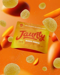 Jaunty - Mango Sunrise | 1:1:1 | THC:CBG:CBD |100mg | 10pk