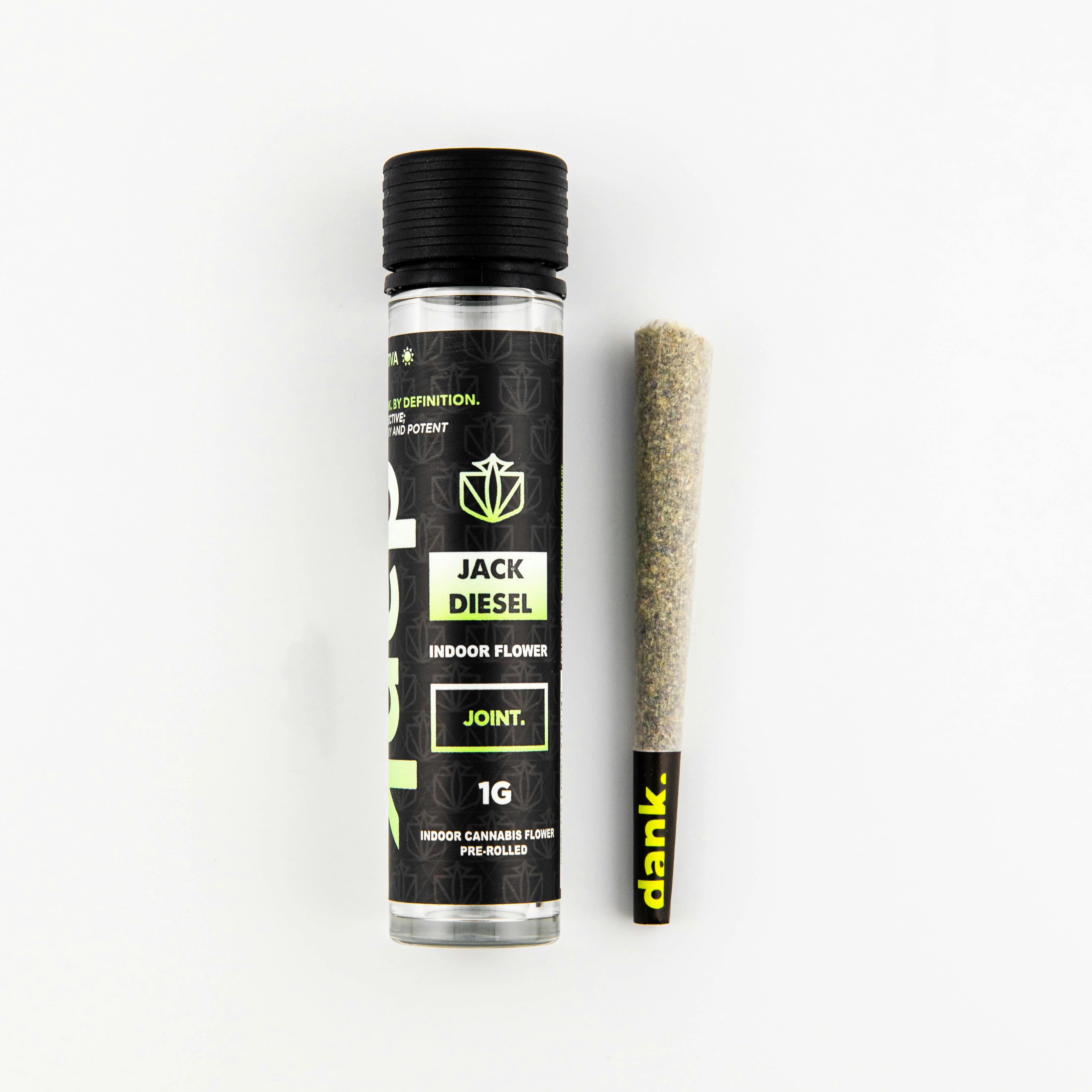 DANK - Dank | Jack Diesel | Premium Indoor | Preroll | 1g  Main Image