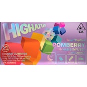 Highatus- Sour Gummies 10pk- PomBerry CBN