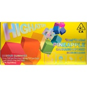 Highatus- Sour Gummies 10pk- Pineapple