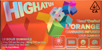 Highatus L'Orange 100mg Gummies