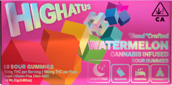 Highatus Watermelon 100mg Gummies