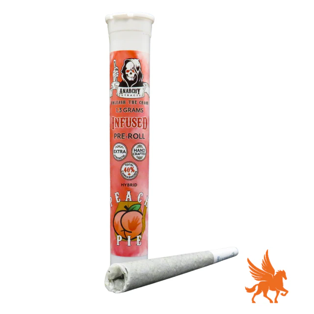 ANARCHY - 1.3G INFUSED PREROLL | PEACH PIE Main Image