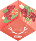 WYLD - Sour Cherry  (100mg THC) Indica Enhanced