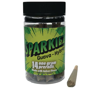 SPARKIEZ - Sparkiez - Preroll - Guava - 14 Pack