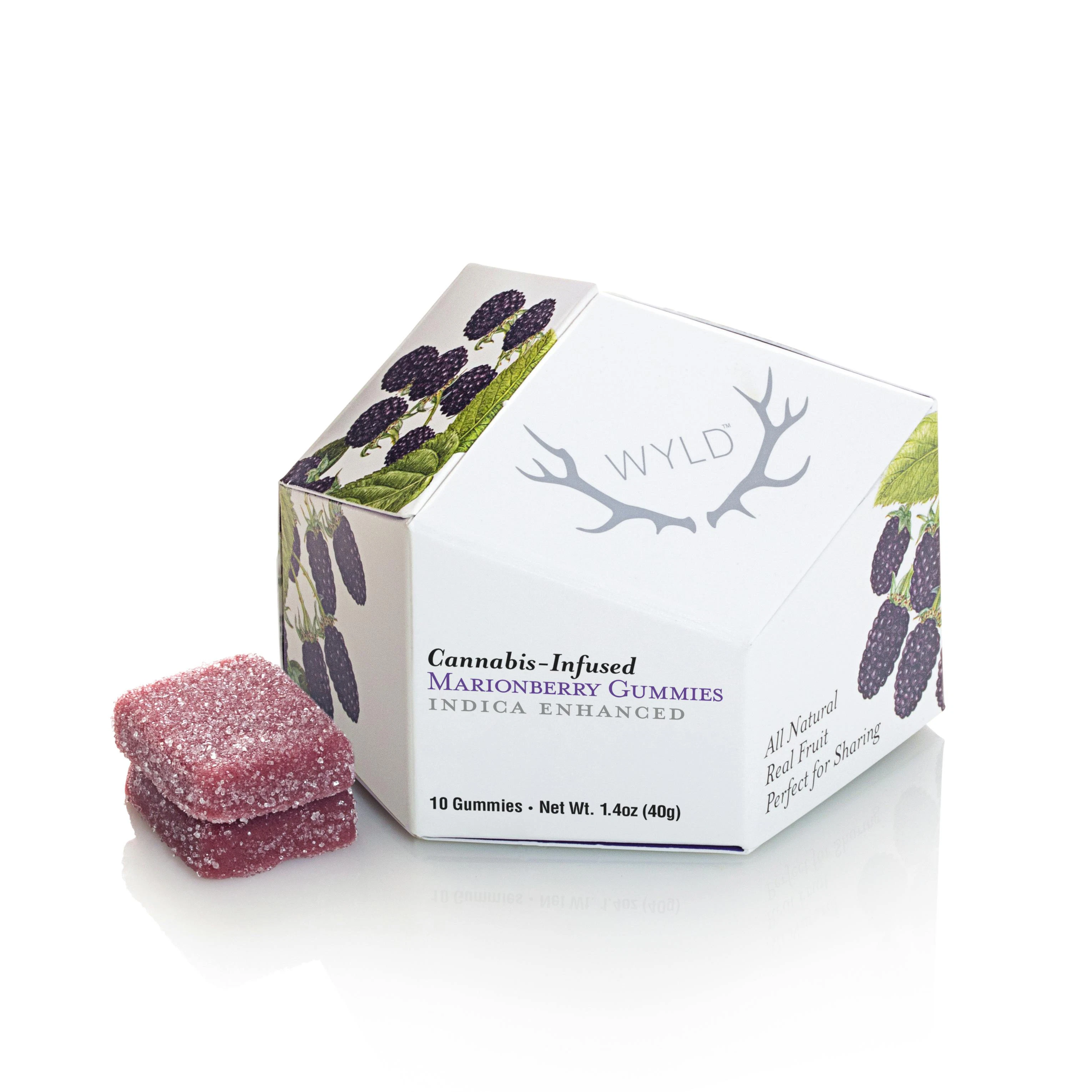 WYLD - WYLD - Edibles - Gummies - Marionberry - 100mg Main Image