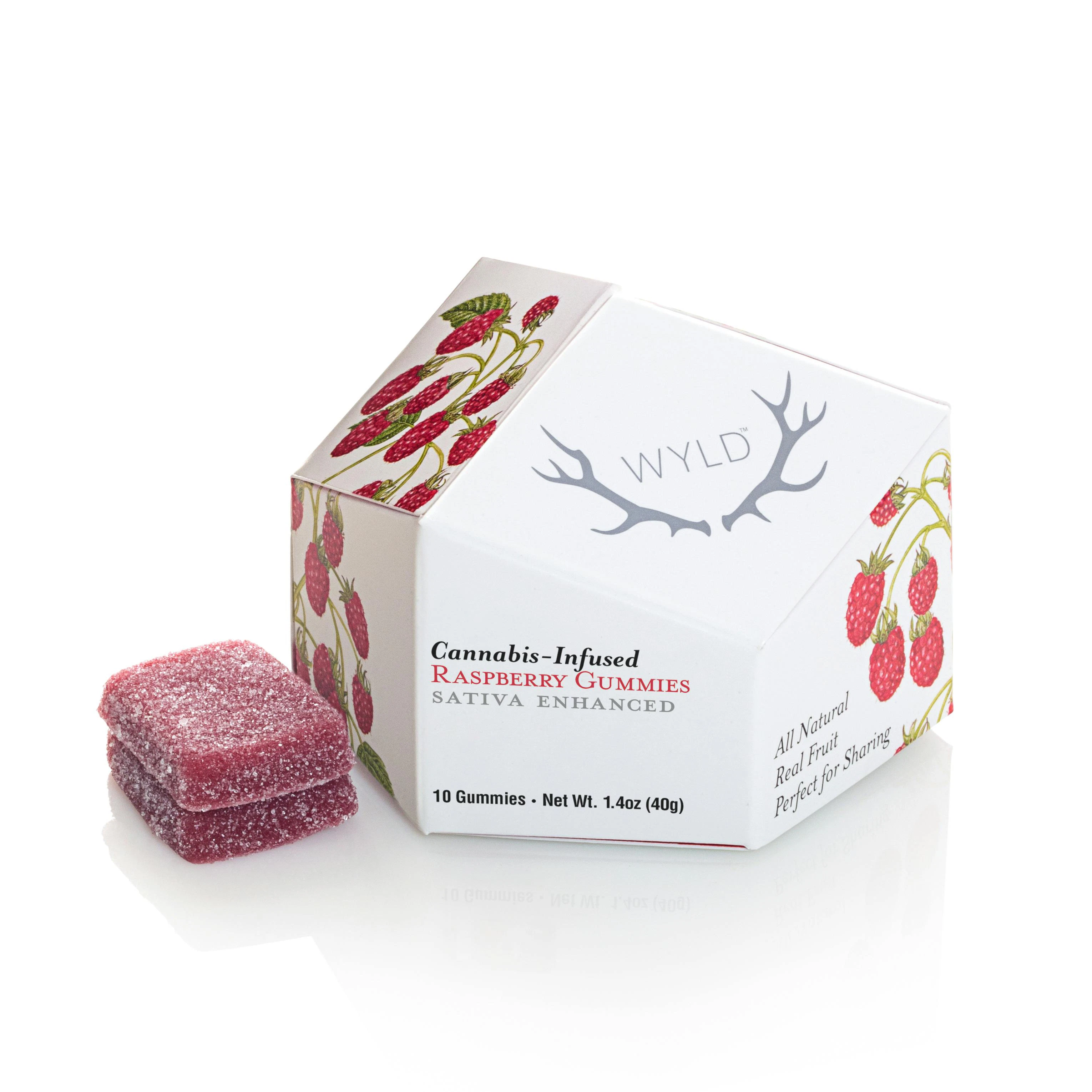 WYLD - WYLD - Edibles - Gummies - Raspberry - 100mg Main Image