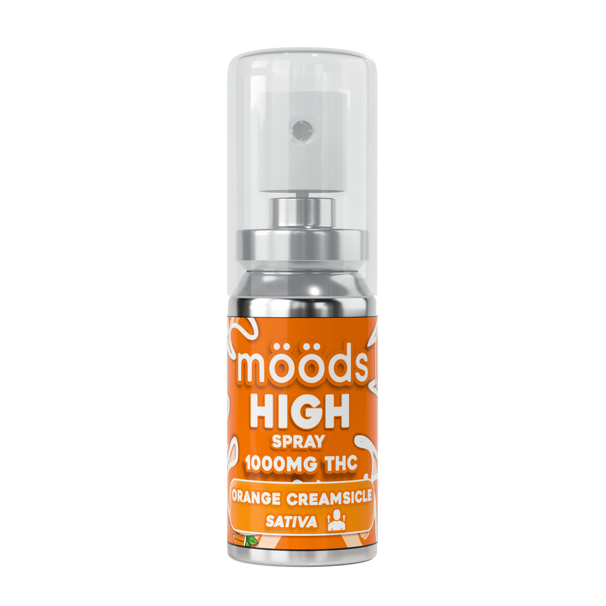 moods - Moods Edibles | Orange Creamsicle Sublingual Spray | 250mg MINI Sativa Main Image