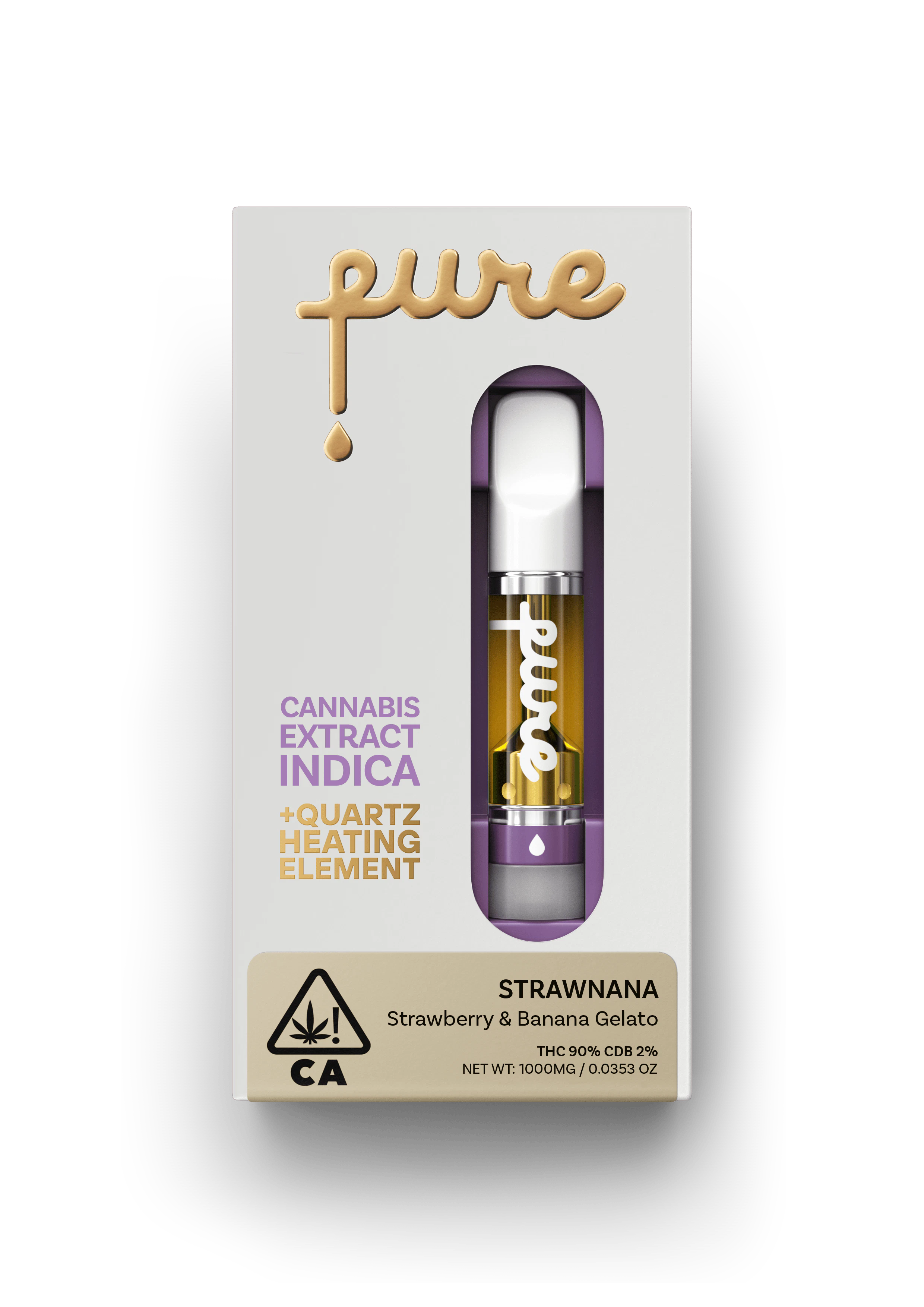 Pure Vape - Pure Vape - Strawnana - (I) 1G Main Image