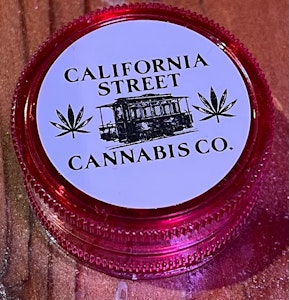 CALIFORNIA STREET CANNABIS CO - CCSC Red  Grinder