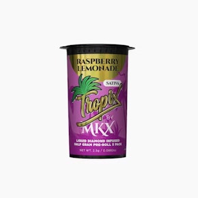 MKX - Tropix .5g 5-Pack Liquid Diamond Preroll 2.5G - Raspberry Lemonade