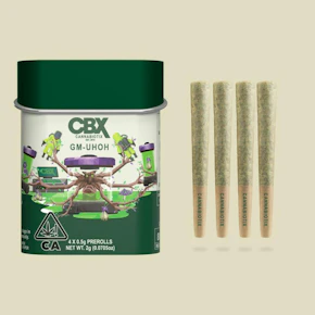 GM-UHOH | 4 Pack Pre-Roll | CBX