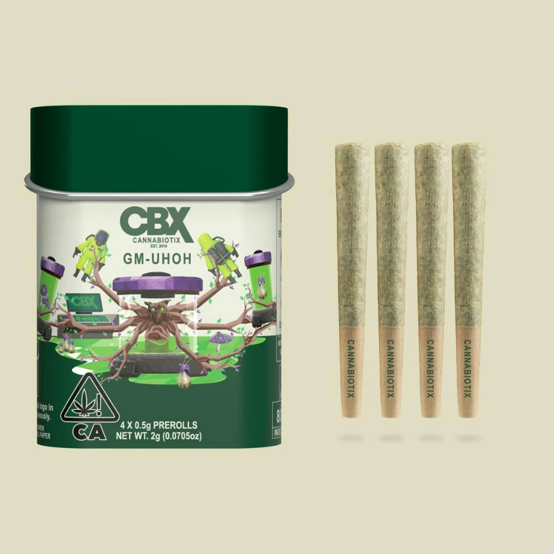 CBX: Cannabiotix - CBX - GM-UHOH - Preroll - Tin - (H) 2g Main Image