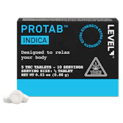 Level - Protab Indica 5pk - 100mg - Edible