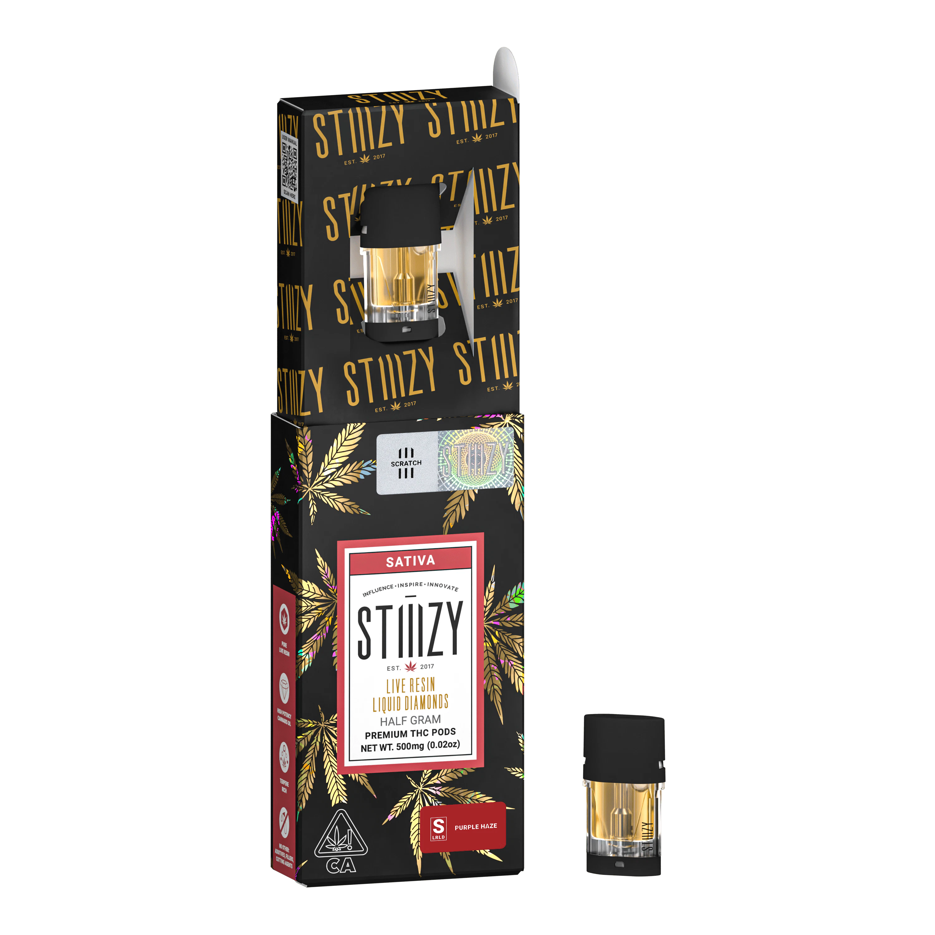 STIIIZY - Purple Haze | .5g Pod | LQD Main Image