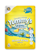 Island Blend | Yummy's Fruit Snacks 100mg THC | Glowing Buddha