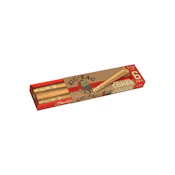 Zig-Zag Unbleached 1-1/4 Cones, 6pk