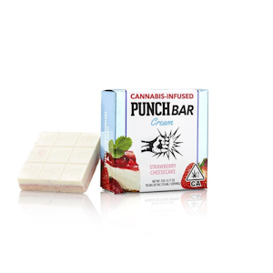 Punch Edibles - Mini Strawberry Cheesecake 10mg