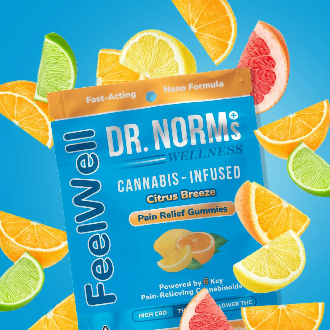 Dr. Norm's - [Dr Norm's] Pain Relief Gummies - 100mg - Citrus Breeze Main Image