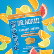 [Dr. Norm's] Gummies - 10mg - Pain Relief Citrus Breeze (CBD:THC-V:THC)
