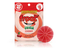 [Froot] Single Gummy - 100mg - Sour Cherry (I)