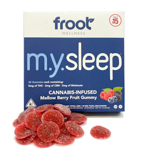Froot Gummies - Froot Gummy My Sleep 100mg